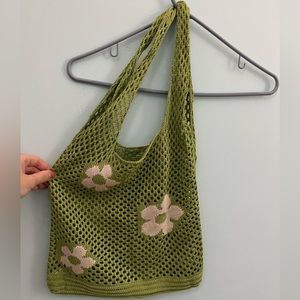 Floral Crochet Bag
